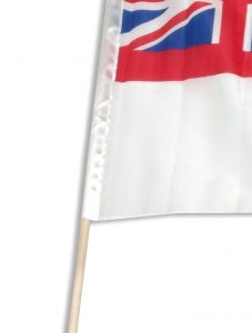 flag with sleeve pocket
