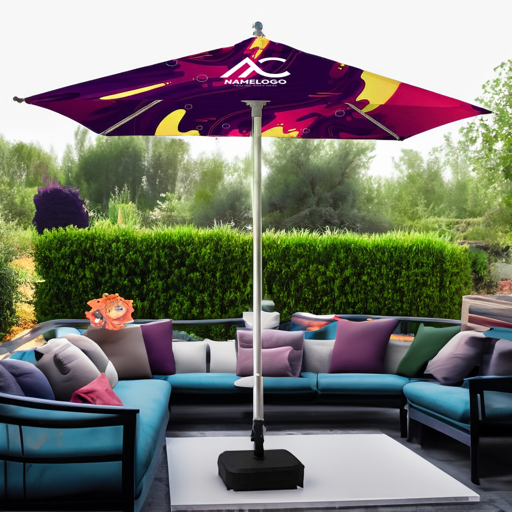 Printed Market Umbrellas